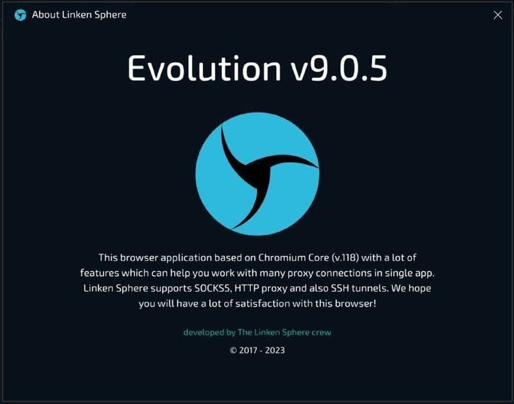 Linken Sphere v9.0.5