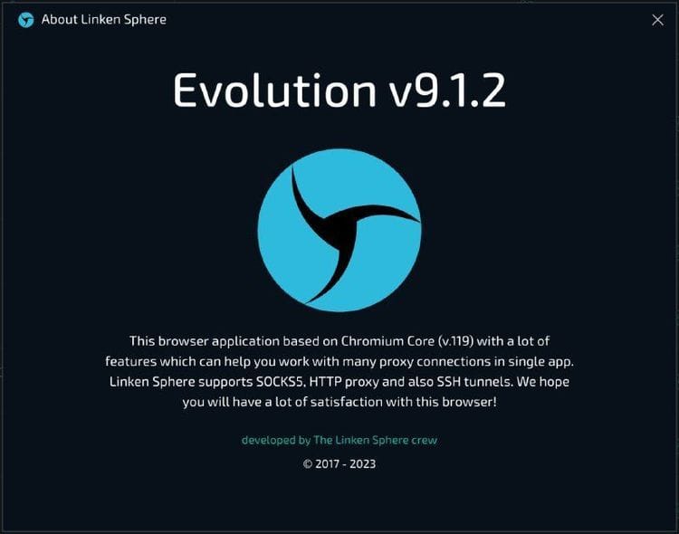 Linken Sphere v9.1.2