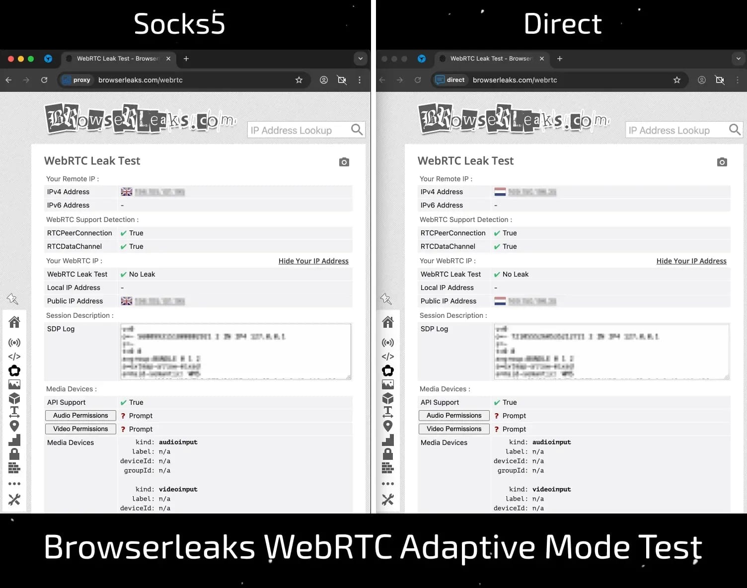 New WebRTC substitution mode in Linken Sphere - img 2