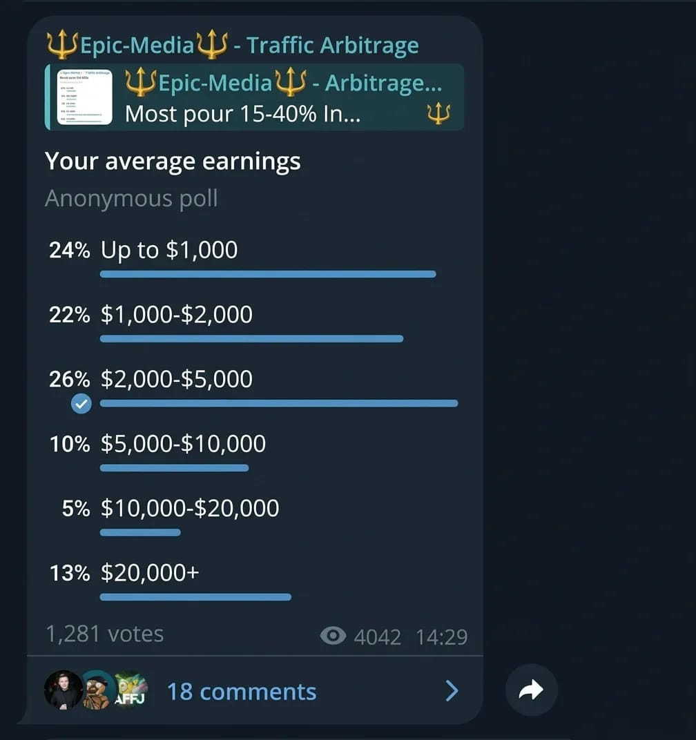 How Much Can You Earn in Traffic Arbitrage — Up-to-Date Information for 2026 - img 1