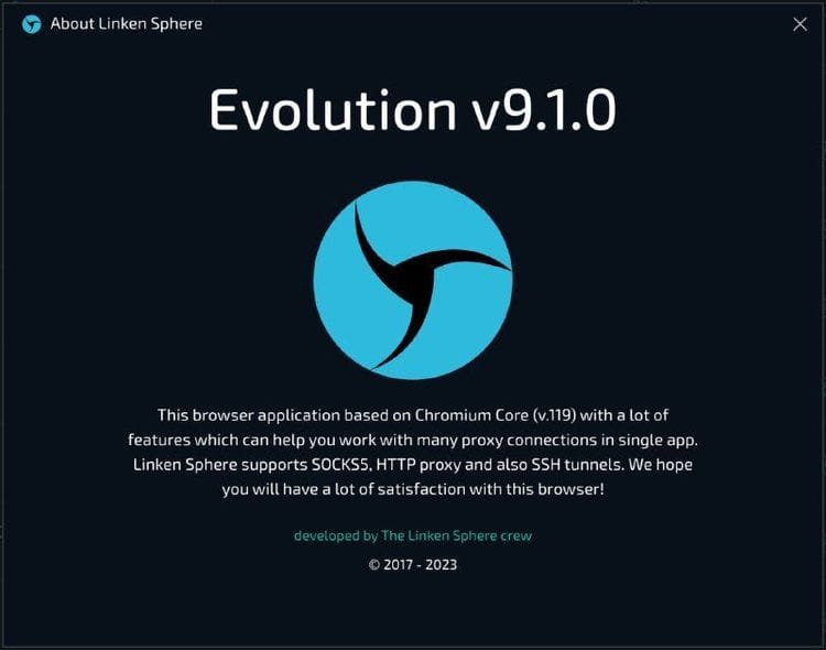 Linken Sphere v9.1.0