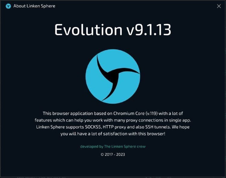 Linken Sphere v9.1.13