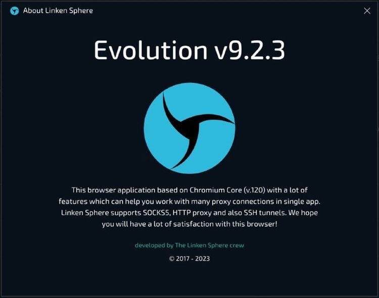 Linken Sphere v9.2.3