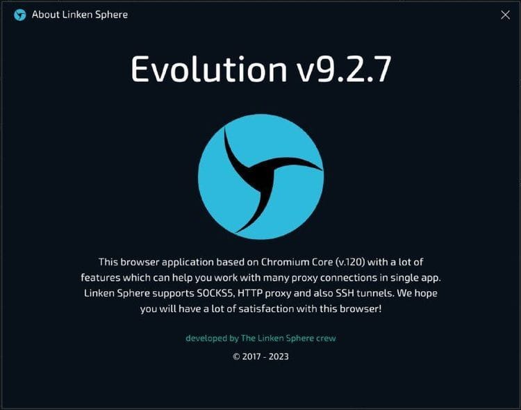 Linken Sphere v9.2.7