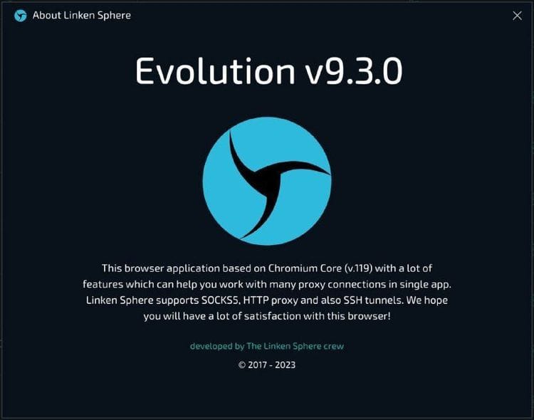 Linken Sphere v9.3.0