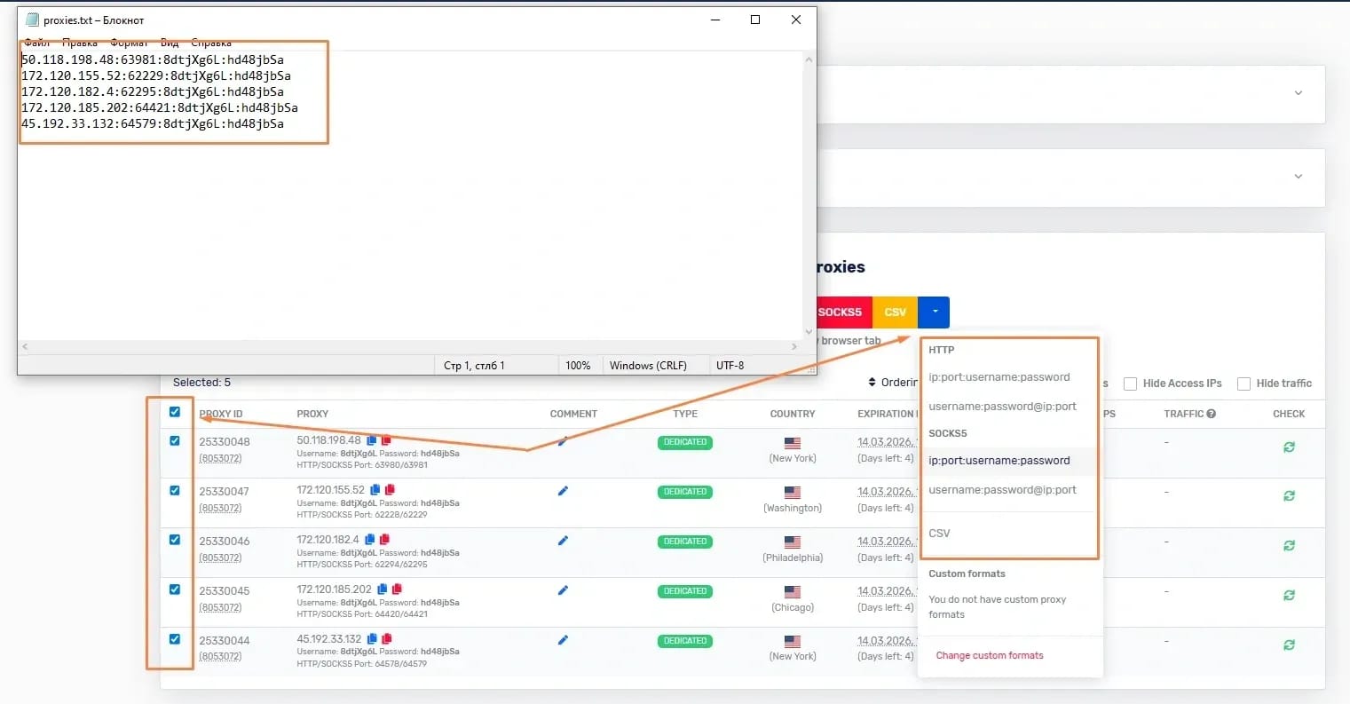ProxyLine Service Review — Proxy Integration into Linken Sphere - img 5