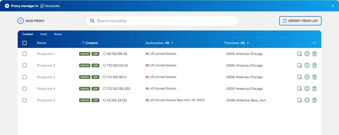 ProxyLine Service Review — Proxy Integration into Linken Sphere - img 7